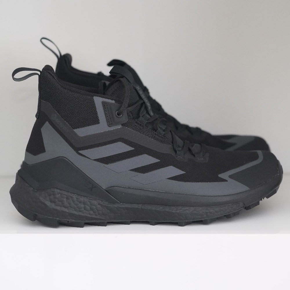 Adidas TERREX Terrex Free Hiker 2 GTX Gore-Tex Men’s Core Black/Grey - Picture 2 of 4